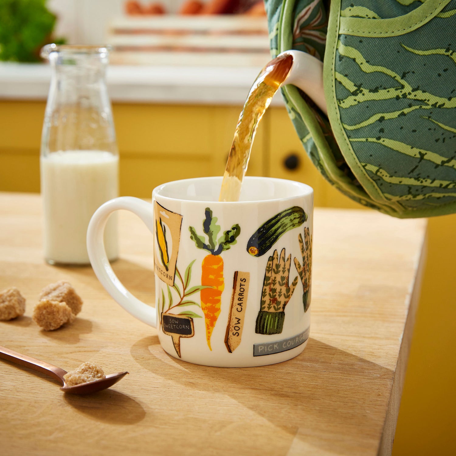 Ulster Weavers Time to Grow Bone China Mug Green