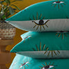 Furn Theia Abstract Eyes Duvet Cover Bedding Set Jade