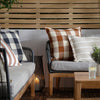 Yard Tide Textured Stripe Outdoor 40cm x 60cm Filled Boudoir Natural