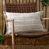 Yard Tide Textured Stripe Outdoor 40cm x 60cm Filled Boudoir Natural