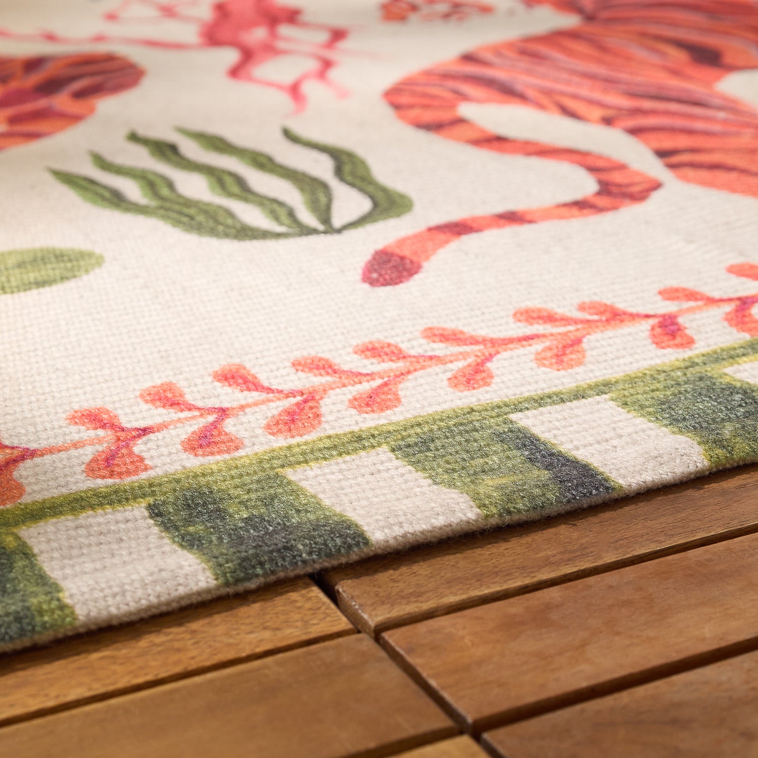 Furn Tiger Dream Outdoor Rug 120cm x 170cm Multicolour