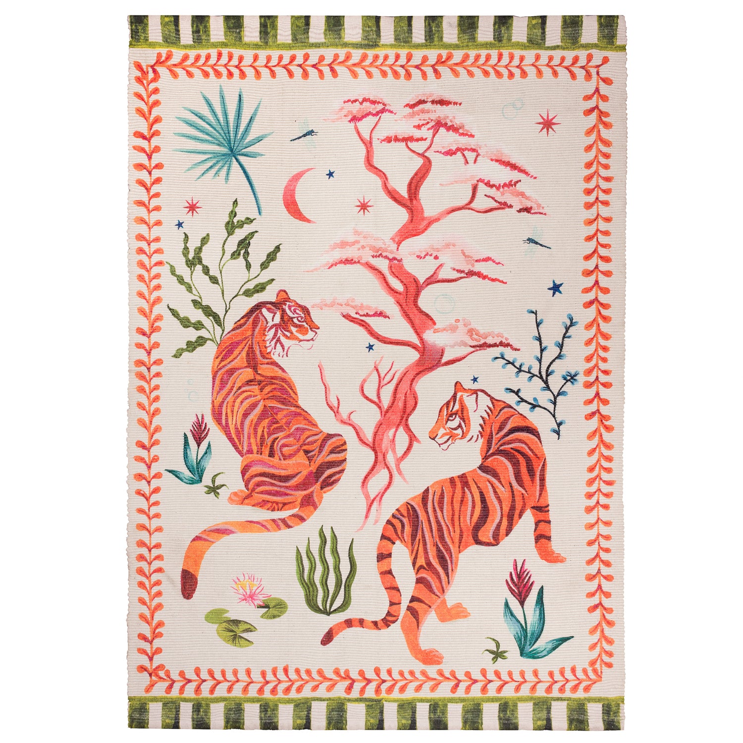 Furn Tiger Dream Outdoor Rug 120cm x 170cm Multicolour