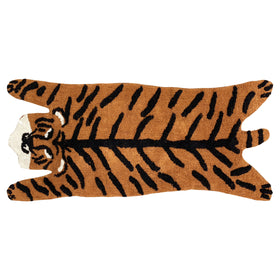 Tiger Cotton Anti Slip Bath Mat Burnt Orange