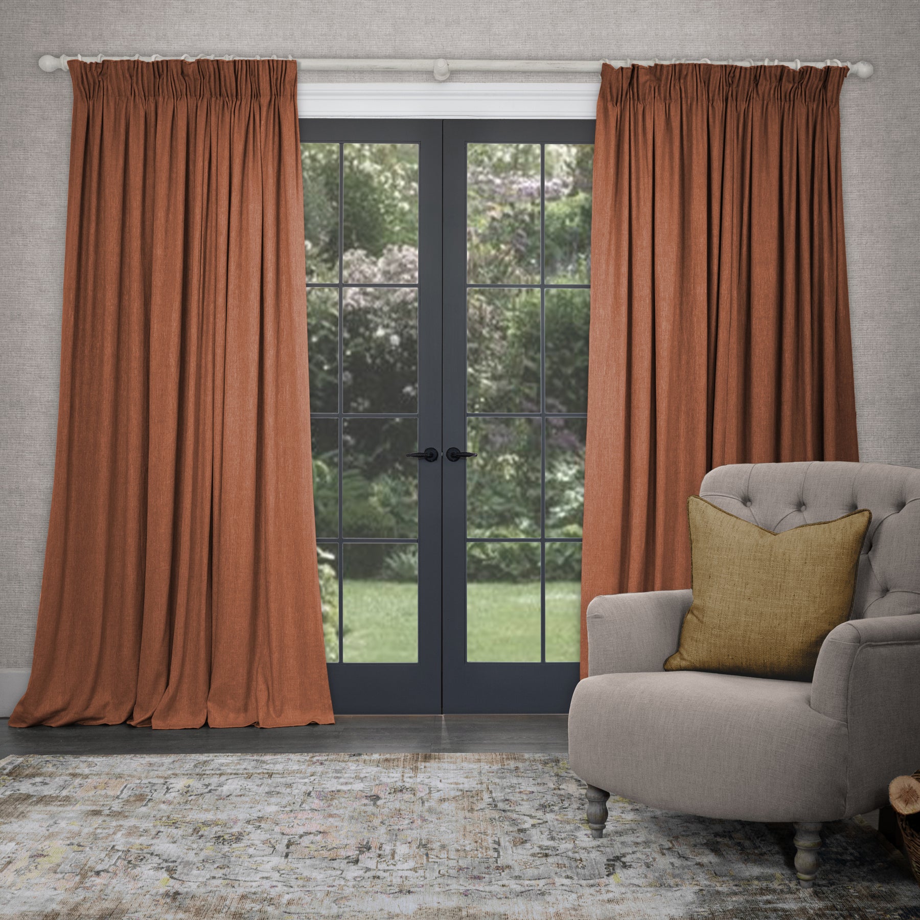 Voyage Maison Tivoli Fabric Rust