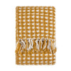 Toasty Waffle Throw 130cm x 180cm Ochre