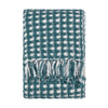 Toasty Waffle Throw 130cm x 180cm Teal