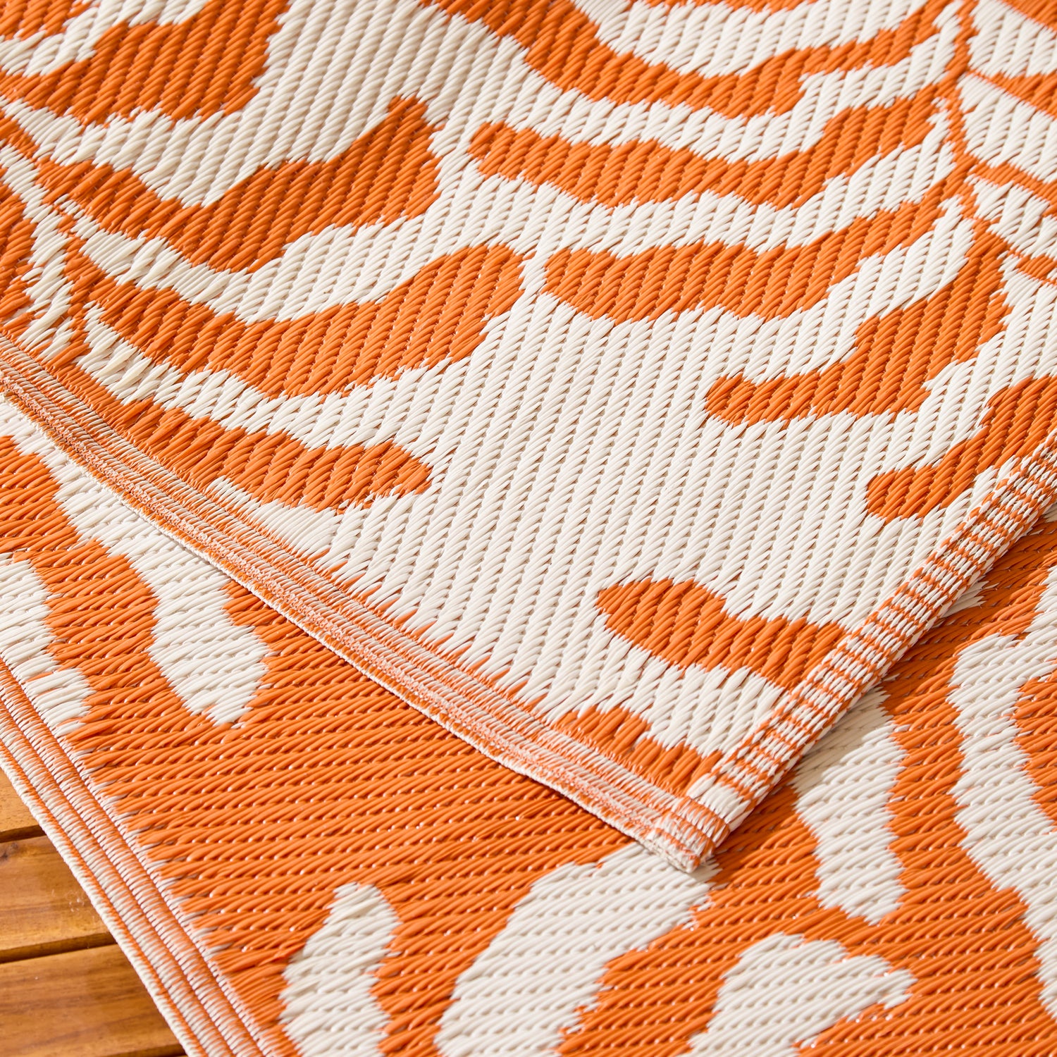 Furn Tocorico Outdoor Rug 120cm x 180cm Orange