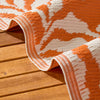 Furn Tocorico Outdoor Rug 120cm x 180cm Orange