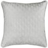 Tokyo Geometric Embossed Filled Cushion 43cm x 43cm Grey