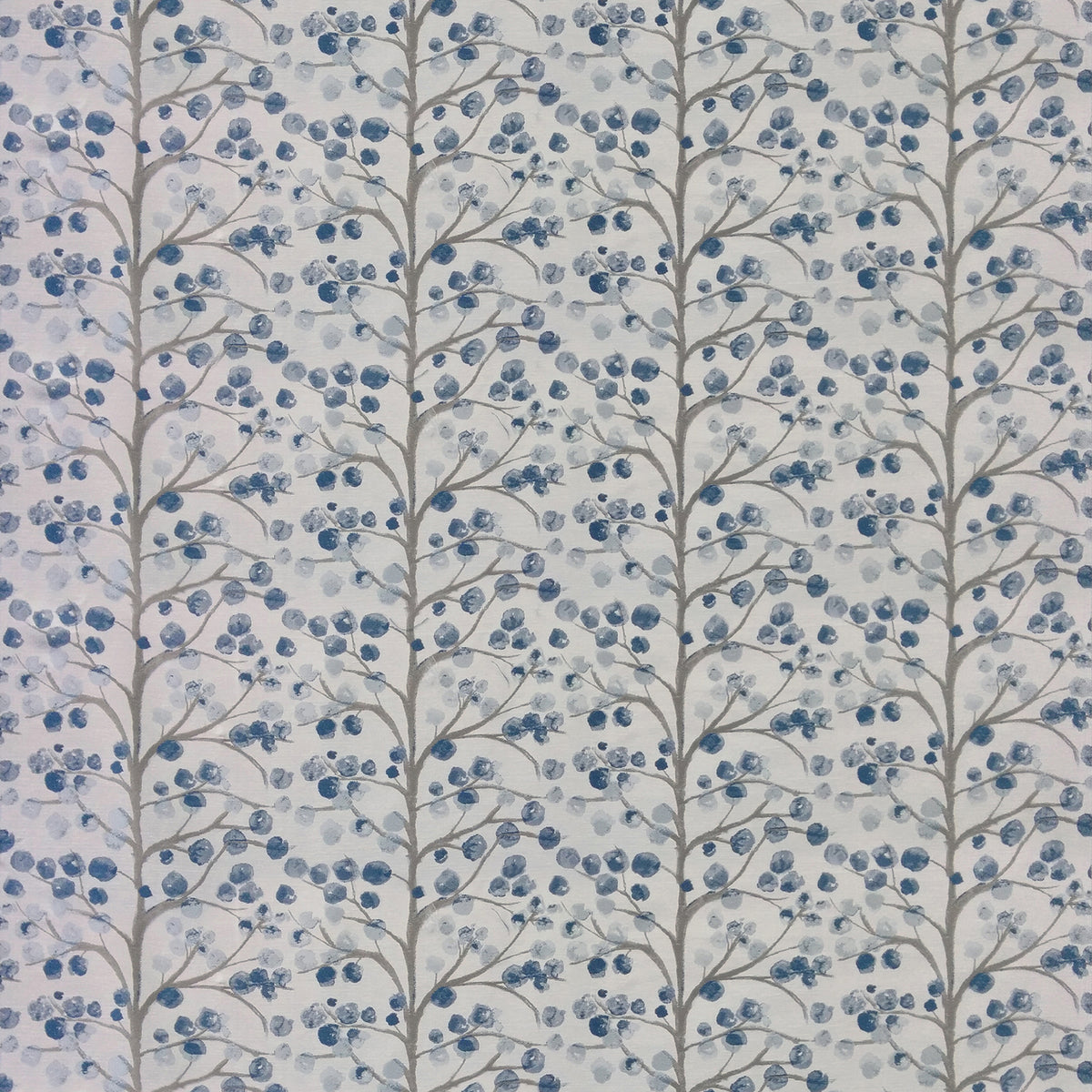 Voyage Maison Topola Woven Jacquard Fabric Bluebell