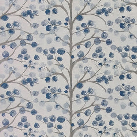 Voyage Maison Topola Woven Jacquard Fabric Bluebell