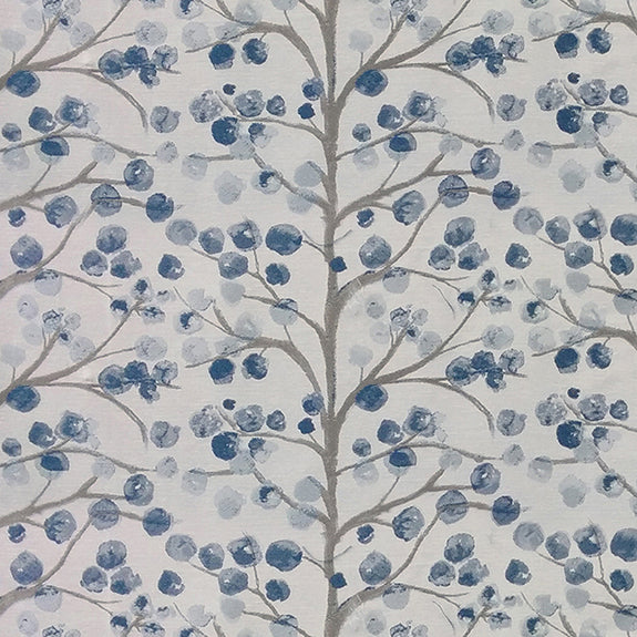 Voyage Maison Topola Woven Jacquard Fabric Bluebell