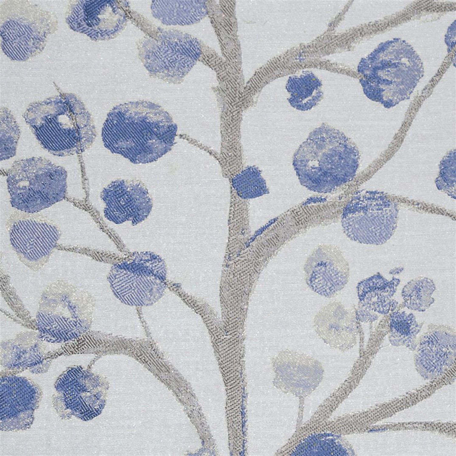 Voyage Maison Topola Woven Jacquard Fabric Bluebell