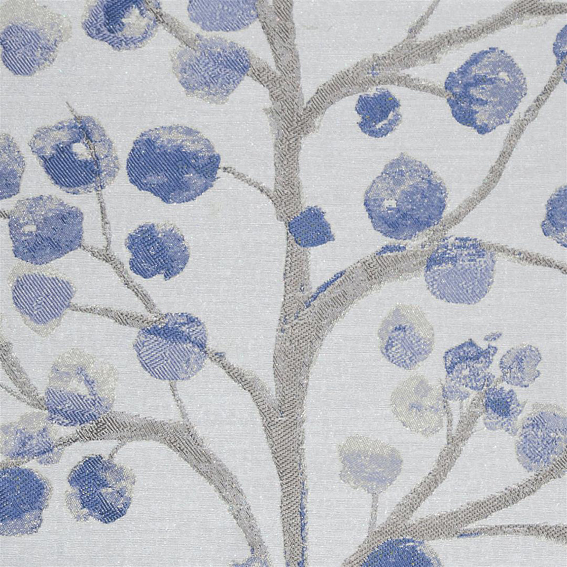 Voyage Maison Topola Woven Jacquard Fabric Bluebell