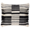 Yard Torode Woven Fringed Trim 45cm x 45cm Filled Cushion Black