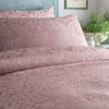 Appletree Toria Jacquard Duvet Cover Bedding Set Blush