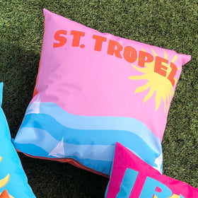 Tropez Outdoor Filled Cushion 43cm x 43cm Multi