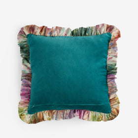 Clarke & Clarke Trueno Polyester Filled Cushion 43cm x 43cm Teal