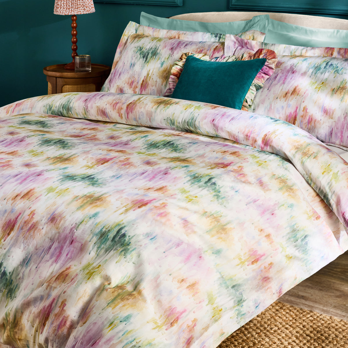 Clarke & Clarke Trueno Duvet Cover Bedding Set Multi