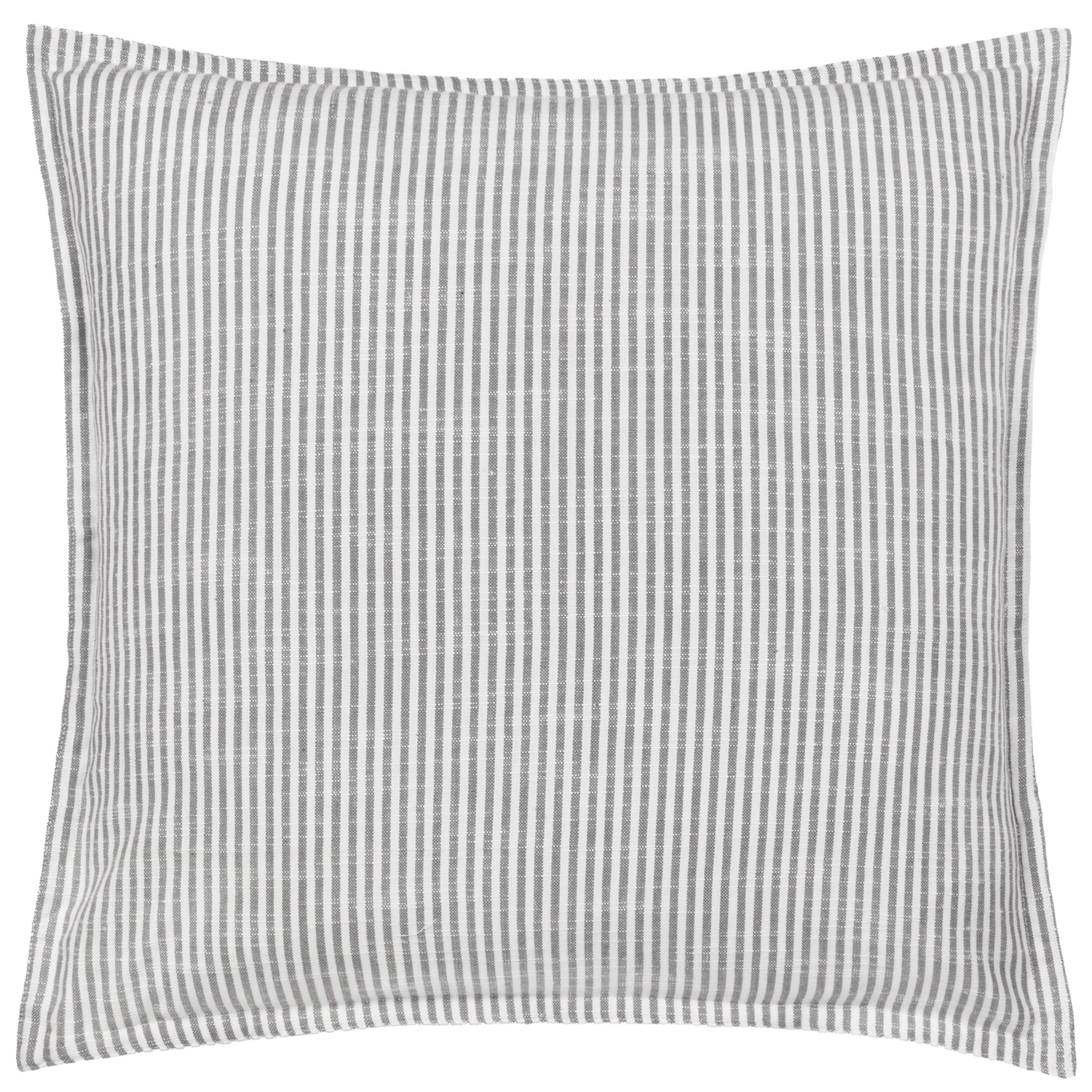 Truro Stripe Reversible Filled Cushion 45cm x 45cm Grey