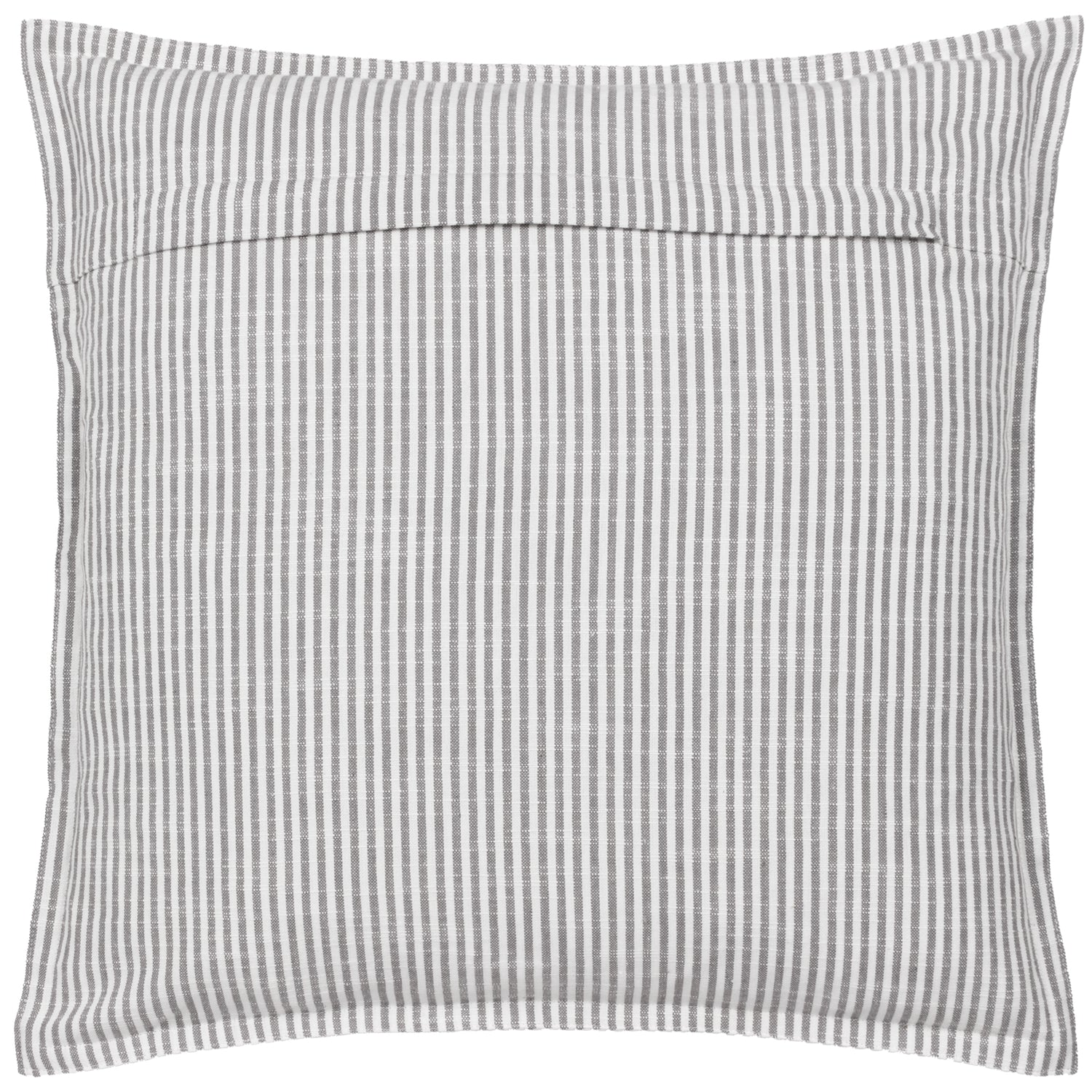 Truro Stripe Reversible Filled Cushion 45cm x 45cm Grey