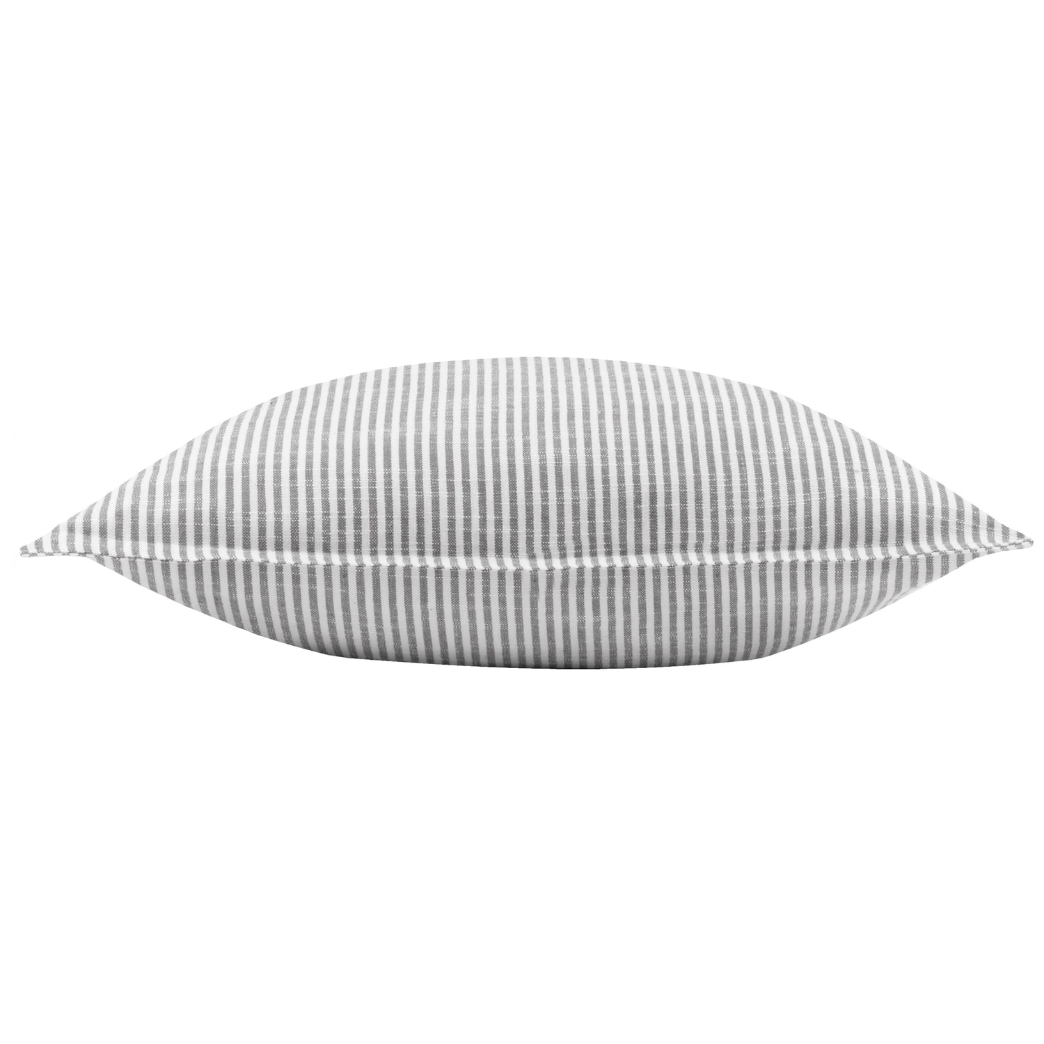 Truro Stripe Reversible Filled Cushion 45cm x 45cm Grey