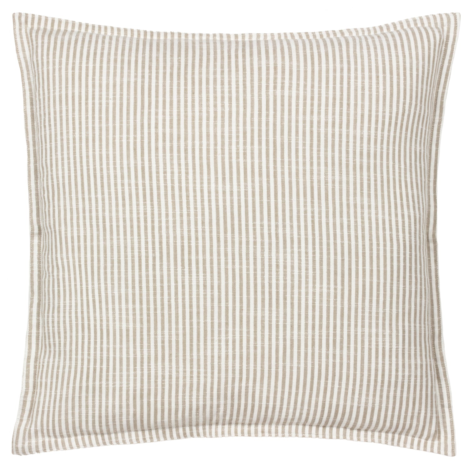 Truro Stripe Reversible Filled Cushion 45cm x 45cm Natural