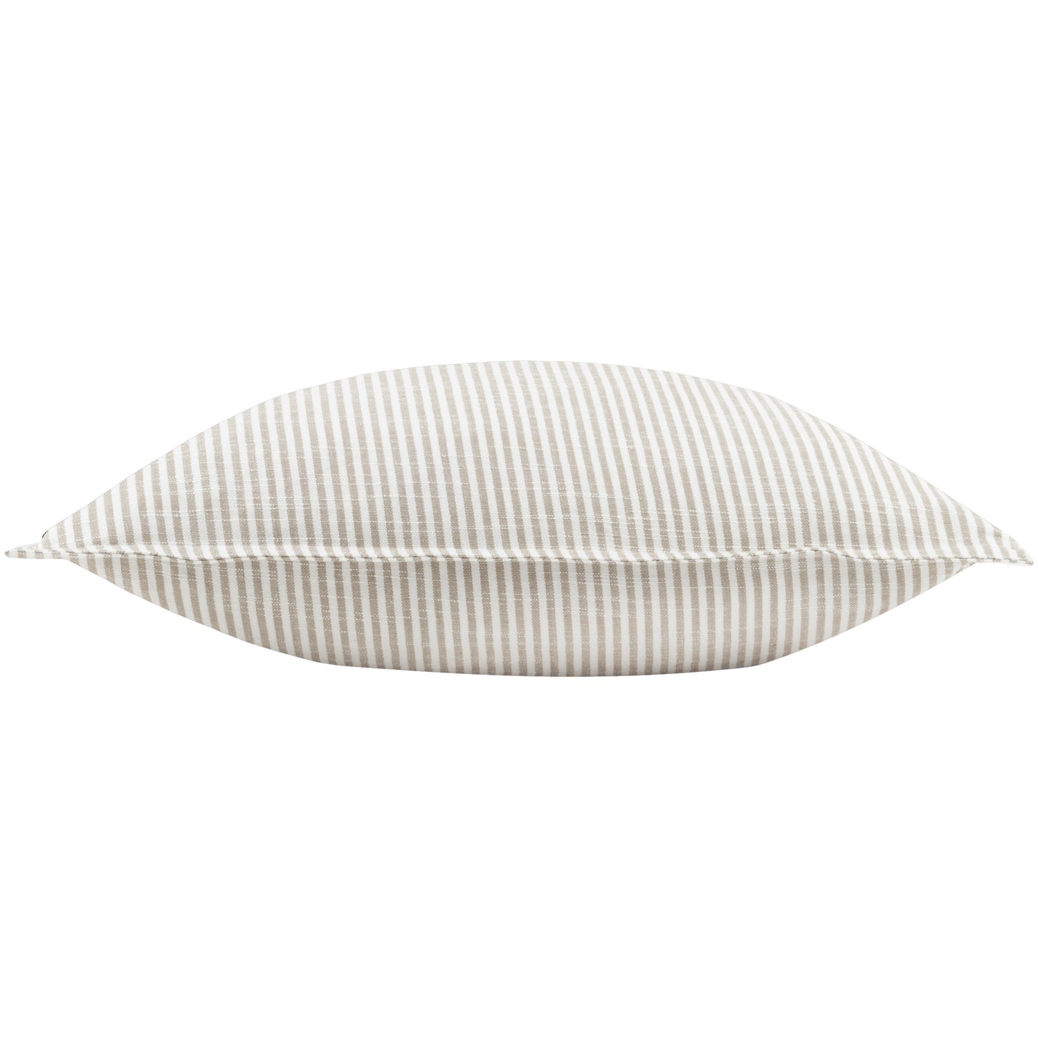 Truro Stripe Reversible Filled Cushion 45cm x 45cm Natural
