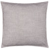 Yard Truro Striped Cotton 45cm x 45cm Filled Cushion Chocolate