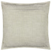 Yard Truro Striped Cotton 45cm x 45cm Filled Cushion Moss