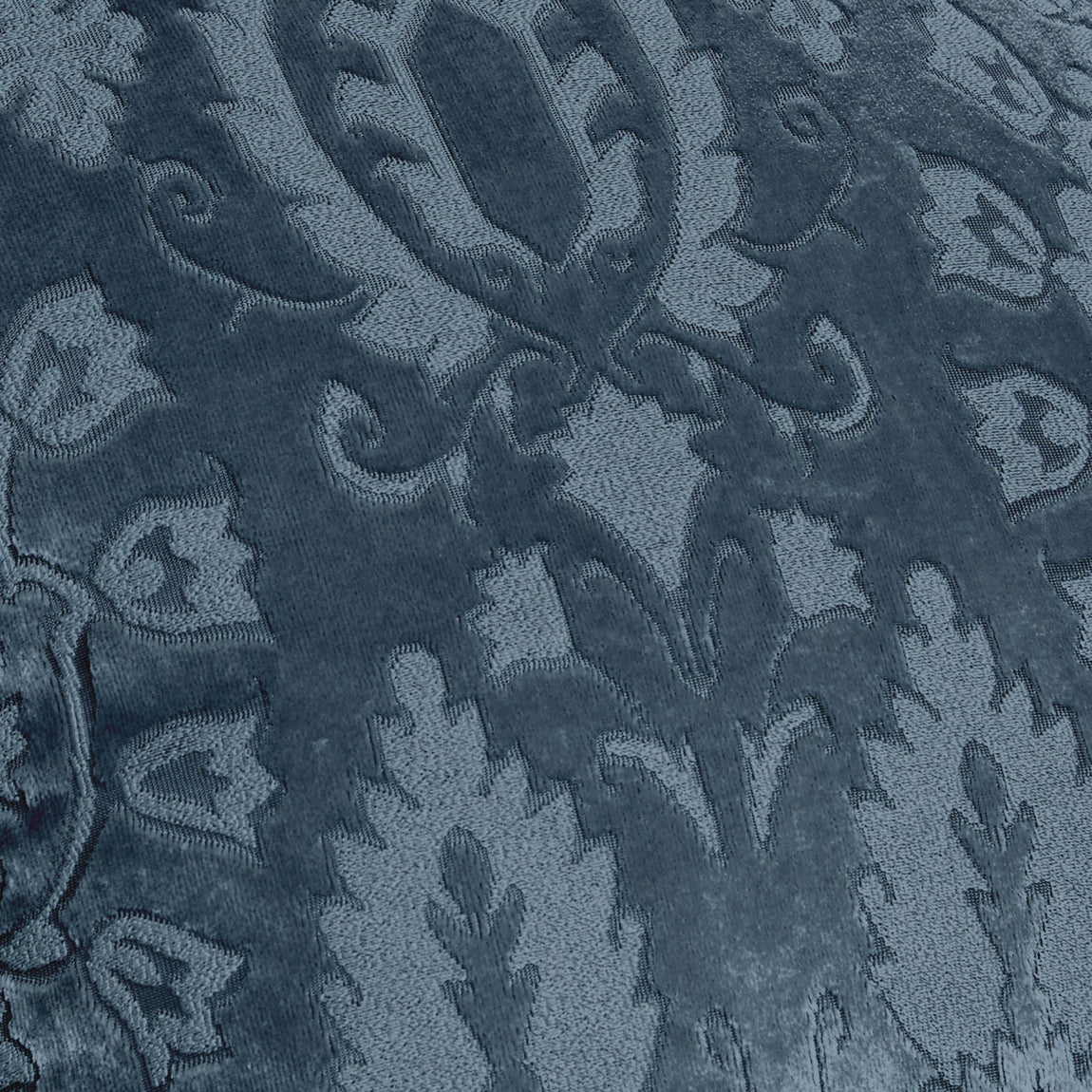 Curtina Trinity Jacquard Ready Made Curtains Blue