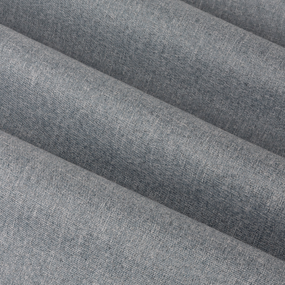 Furn Ultimate Textured Woven Ready Made Eyelet Blackout Curtains Denim