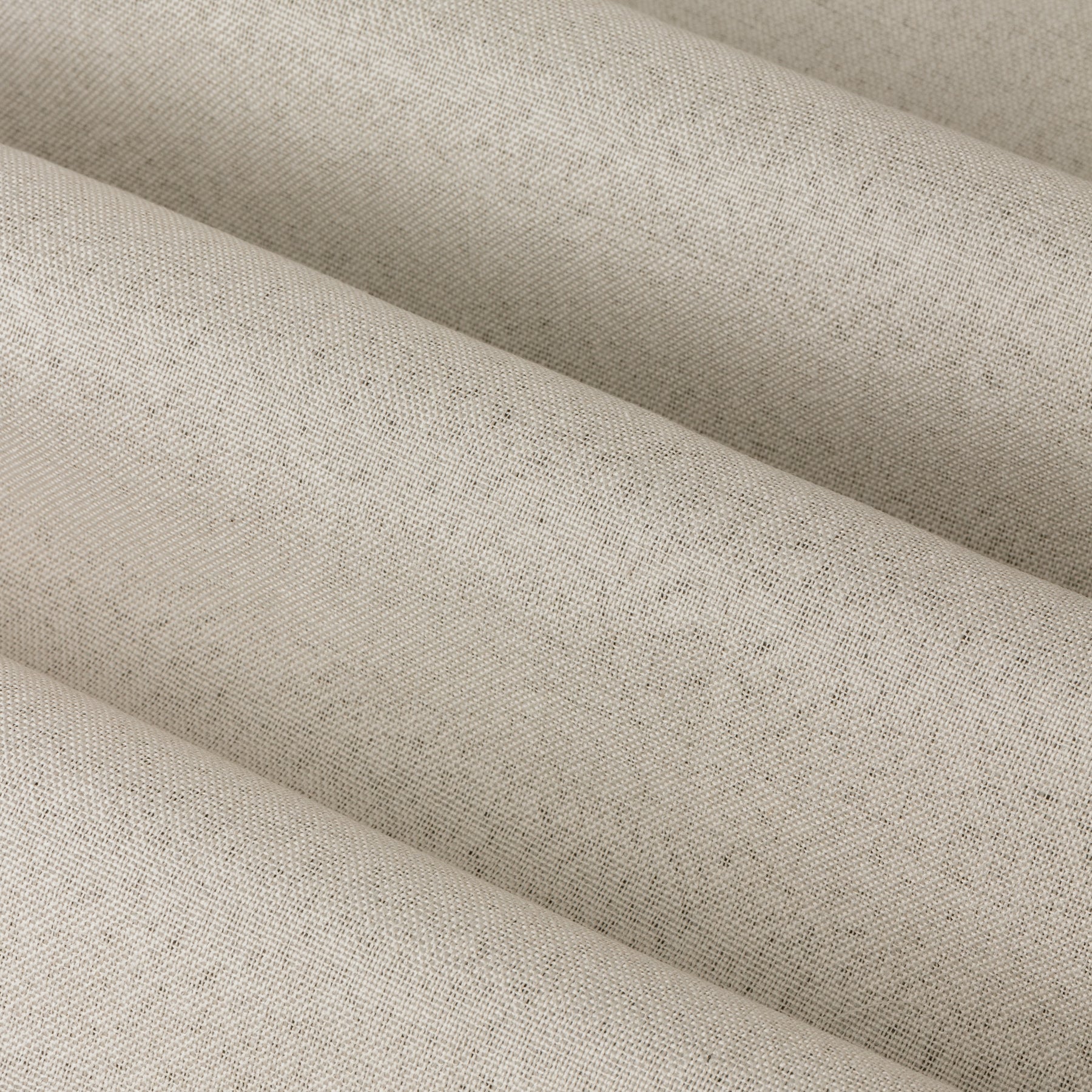 Furn Ultimate Textured Woven Ready Made Eyelet Blackout Curtains Ecru