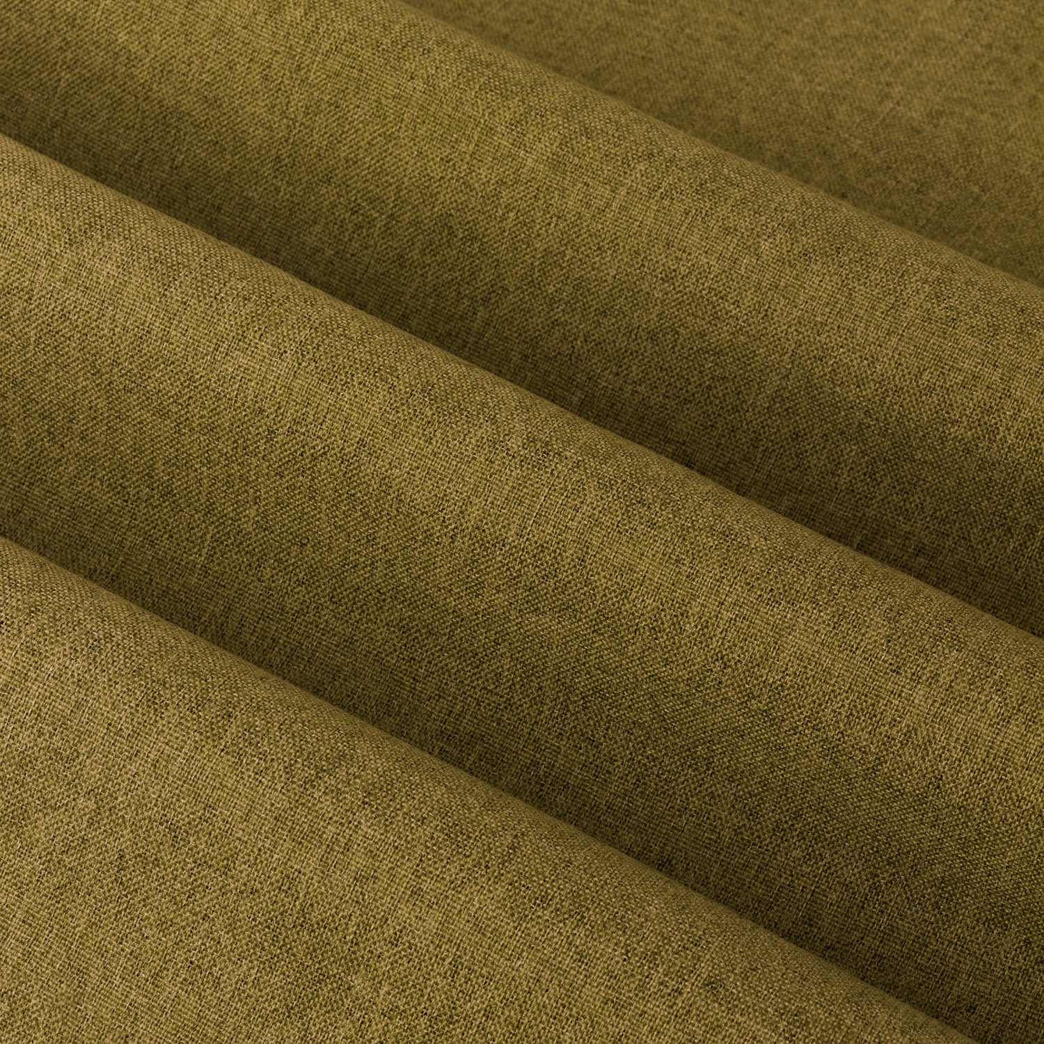 Furn Ultimate Textured Woven Ready Made Eyelet Blackout Curtains Forest