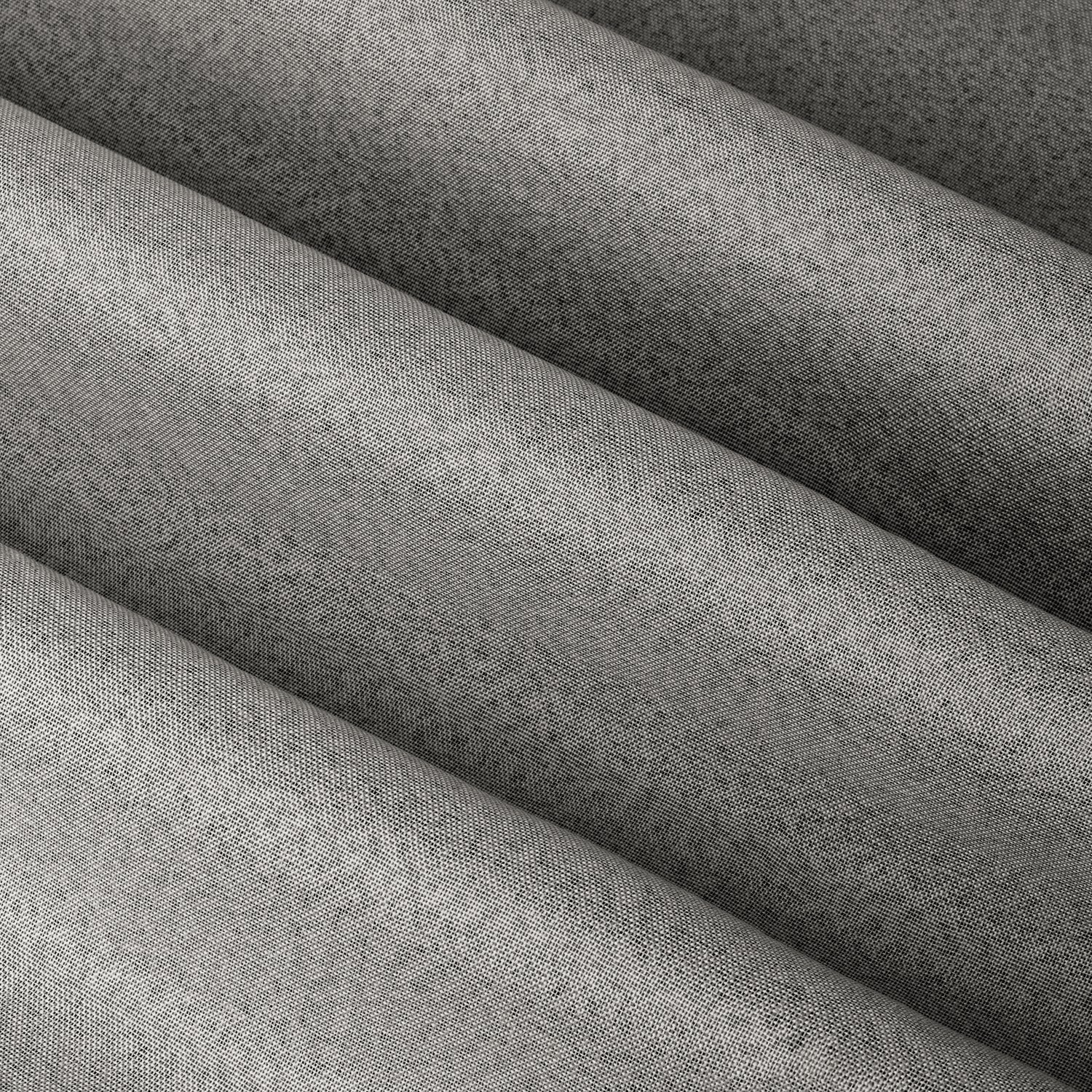 Furn Ultimate Textured Woven Ready Made Eyelet Blackout Curtains Grey