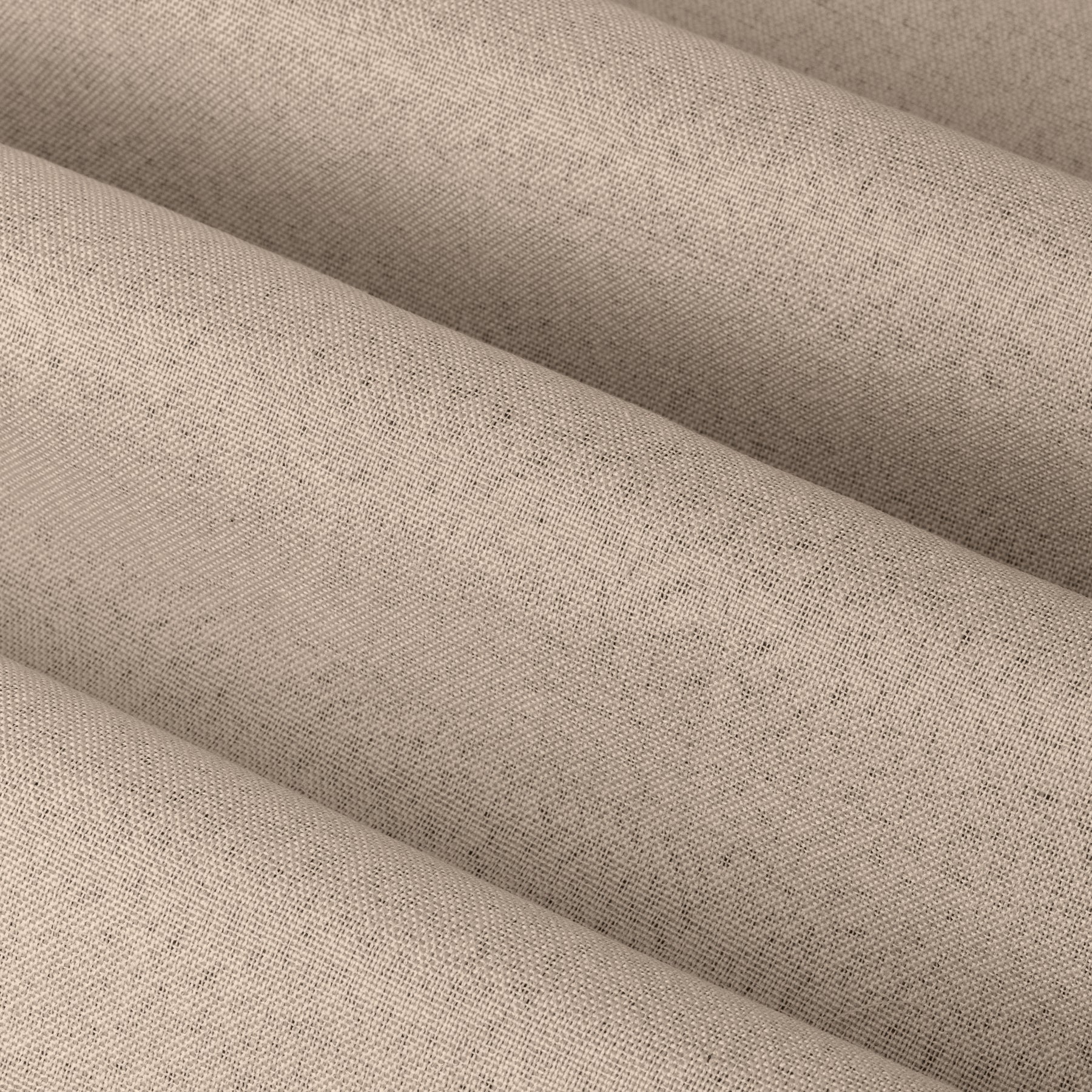 Furn Ultimate Textured Woven Ready Made Eyelet Blackout Curtains Natural