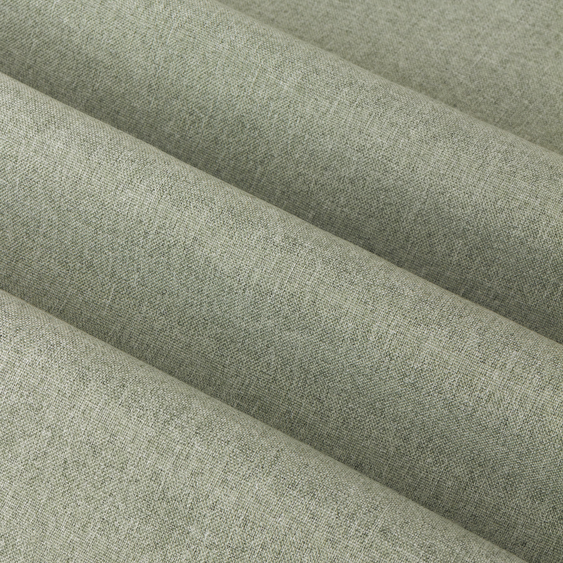Furn Ultimate Textured Woven Ready Made Eyelet Blackout Curtains Sage