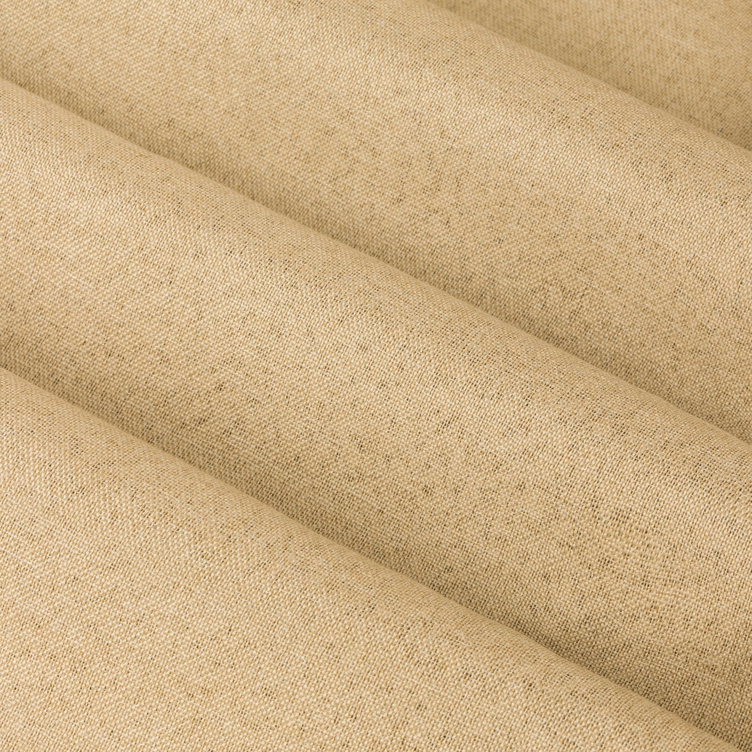 Furn Ultimate Textured Woven Ready Made Eyelet Blackout Curtains Yellow