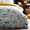 Furn Twelve Days Of Christmas Duvet Cover Bedding Set Blue