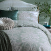 Laura Ashley Tatton Duvet Cover Bedding Set Duckegg Green