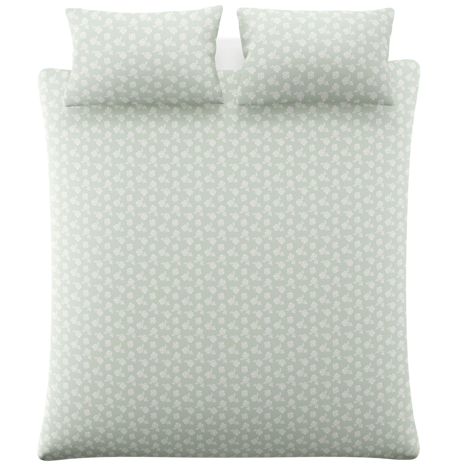 Laura Ashley Tatton Duvet Cover Bedding Set Duckegg Green