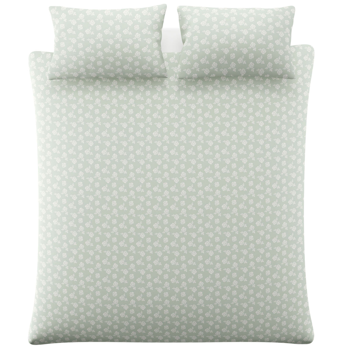 Laura Ashley Tatton Duvet Cover Bedding Set Duckegg Green