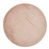 Teddy 120cm x 120cm Circle Rug Mink
