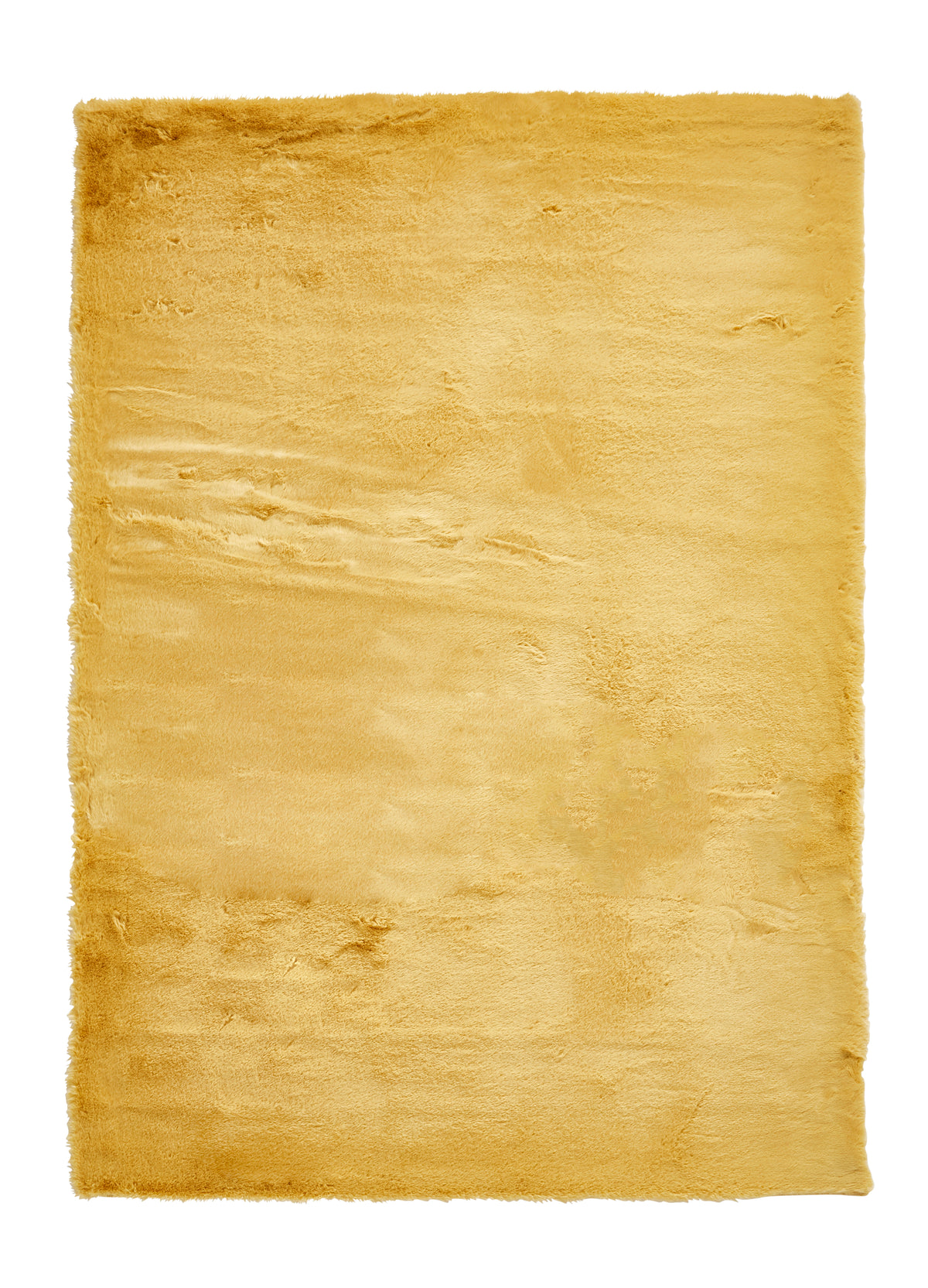 Teddy 120cm x 120cm Circle Rug Yellow