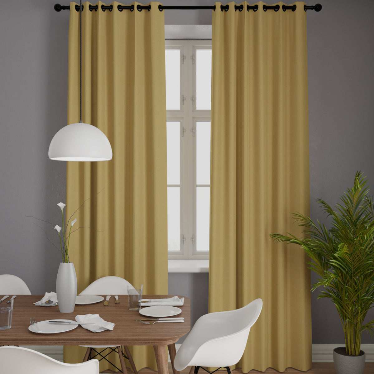 Texas Made to Measure Curtain Sunflower