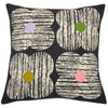 Orla Kiely Textured Flower Filled Cushion 45cm x 45cm Slate