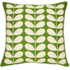 Orla Kiely Textured Flower Filled Cushion 45cm x 45cm Slate