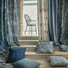 William Morris At Home Acorn Velvet Fabric Midnight
