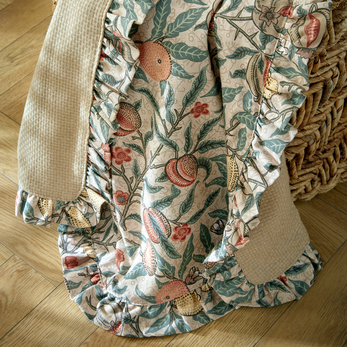 William Morris At Home Fruit Fabric Clay