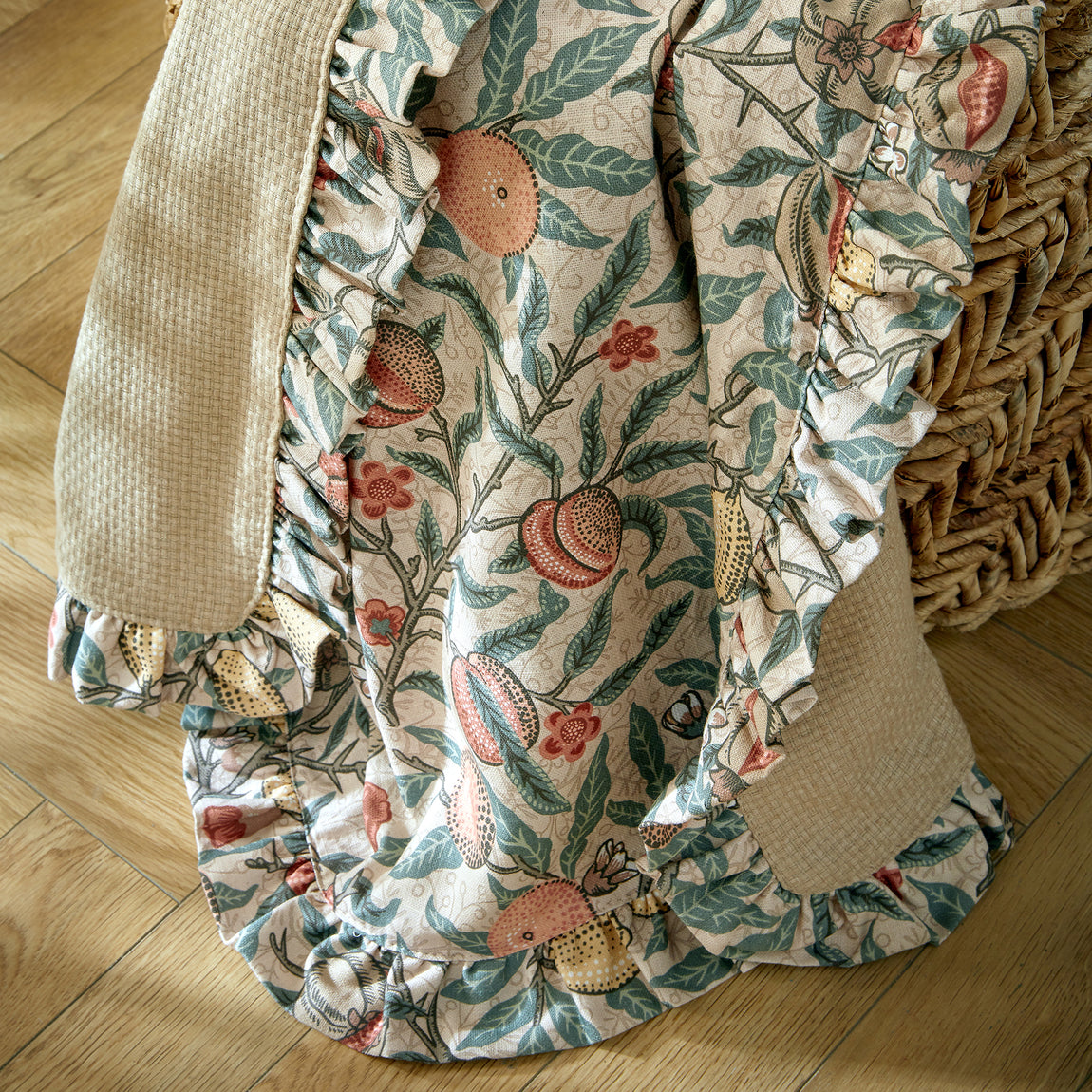 William Morris At Home Fruit Fabric Clay